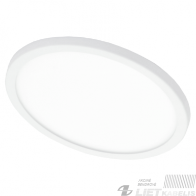 LED šviestuvas 30W, 3000-6500K, 3200lm, virštinkinis, apvalus, IP40, Reus&Helle LED šviestuvas 30W, 3000-6500K, 3200lm, virštinkinis, apvalus, IP40, Reus&Helle