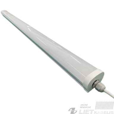 LED šviestuvas  60W, 4000K, 6600lm, 1,2m, Fixture Tri-Proof