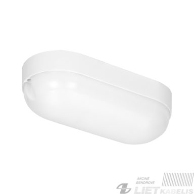 LED šviestuvas 8W, 4000K, 710lm, ovalus, IP54, SPECTOR LIGHT