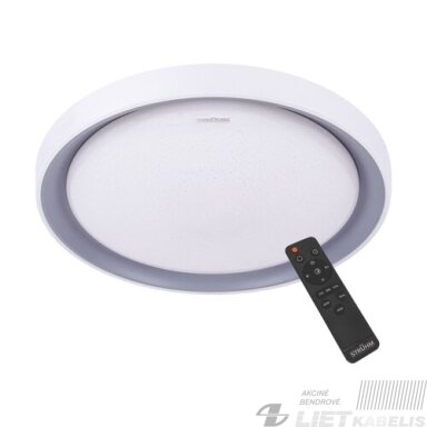 LED šviestuvas ARIEL 48W, 3000-6500K, 6130Lm, su pulteliu, Struhm