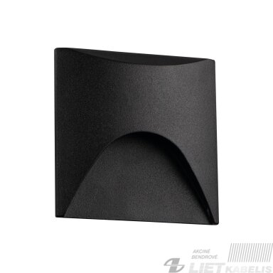 LED Šviestuvas EXIN 2,5W, 4000K, 50lm, IP65, juodas, KANLUX