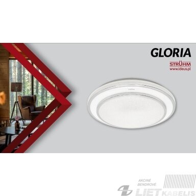 LED šviestuvas GLORIA 48W,  3000-6500K, 5780lm, su pulteliu, Struhm