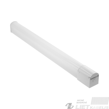 LED šviestuvas JAMIN 15W, 4000K, 1200lm, 60cm rozėte/jungiklis, IP44, GTV
