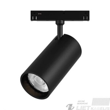 Magnetinės apšvietimo sistemos LED šviestuvas L20/GD-7, 7W, 3000K, magnetinis, SPRING Magnetinės apšvietimo sistemos LED šviestuvas L20/GD-7, 7W, 3000K, magnetinis, SPRING