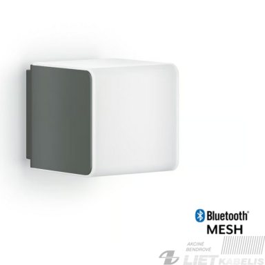 LED šviestuvas  L830 SC 9,1W, 3000K, 493lm, su judesio davikliu ir Bluetooth antracitas, IP44, STEINEL