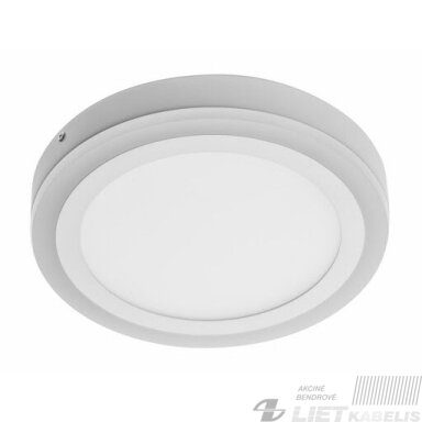 LED šviestuvas TWN apvalus, pridedams, 16W (12+4W), 3000K, 1140Lm, GTV