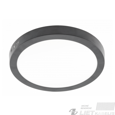 LED šviestuvas ORIS 24W, 4000K, 2000LM, virštinkinis, juodas, GTV LED šviestuvas ORIS 24W, 4000K, 2000LM, virštinkinis, juodas, GTV