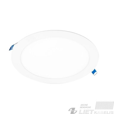 LED šviestuvas ORIS PLIUS  12W, 300-65000K, 1000lm, CCT, IP44, GTV