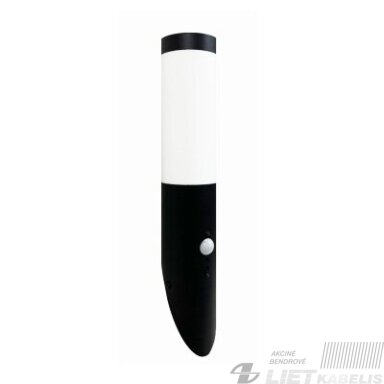 LED šviestuvas tvirtinamas prie sienos E27, su judesio davikiliu, IP44, Spector Light