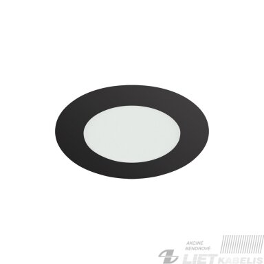 LED šviestuvas WAFEL 5W, 3000-6000K, 590lm,apvalus įleidžiamas, IP54, STRUHM