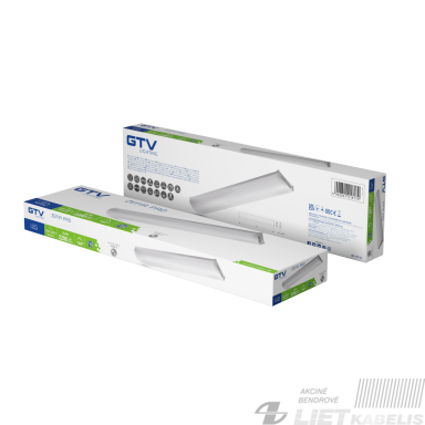 LED šviestuvas ZEFIR PRO 24W, 4000K, 2200lm, IP44, GTV