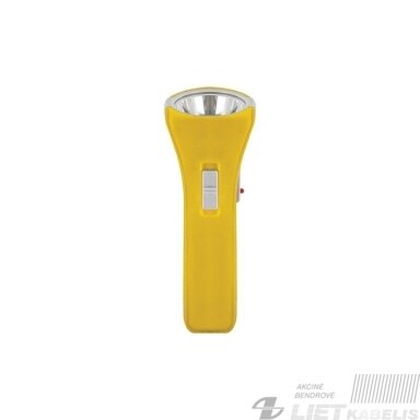 LED žibintuvėlis 3W+3W, 6500K, 120lm+ 90lm, pakraunamas, STRUHM