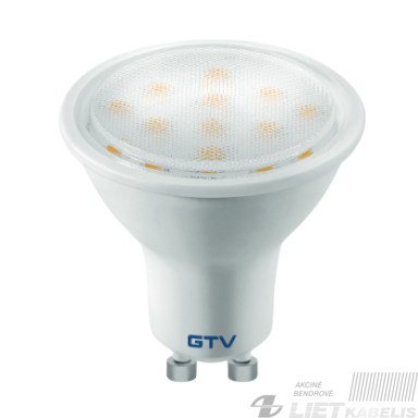 Lempa LED 4W, 4000K, 230V, 300Lm, GU10, GTV Lempa LED 4W, 4000K, 230V, 300Lm, GU10, GTV