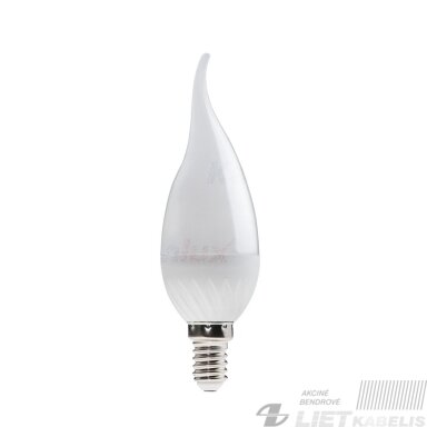 Lempa LED 6,5W, E14, 3000K, 806lm, žvakė liepselė, Kanlux