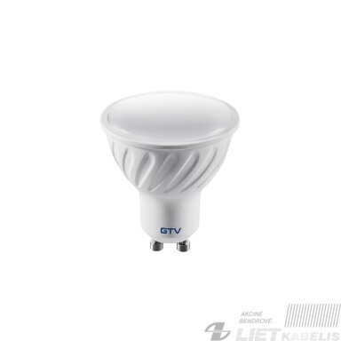 Lempa LED 7W, GU10, 4000K, 550Lm, GTV