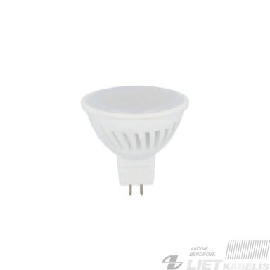 Lempa LED 7W, MR16, 595lm, 2700K, keramikinė, LEDline