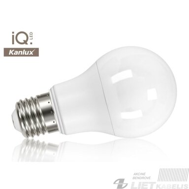 LED lempa 5,5W, E27, 6500K, KANLUX LED lempa 5,5W, E27, 6500K, KANLUX