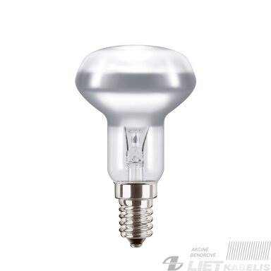 Lempa reflektorinė 60W, R63, E27, Bellight Lempa reflektorinė 60W, R63, E27, Bellight