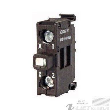 Lemputė balta į dėžutę 12-30V AC/DC M22-LEDC-W - EATON