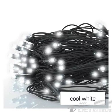 LED girlianda/tinklas, 30Vdc, 2x1.5m, 160 X LED, šaltai balta, sujungiama, be maitinimo šaltinio, EMOS LED girlianda/tinklas, 30Vdc, 2x1.5m, 160 X LED, šaltai balta, sujungiama, be maitinimo šaltinio, EMOS