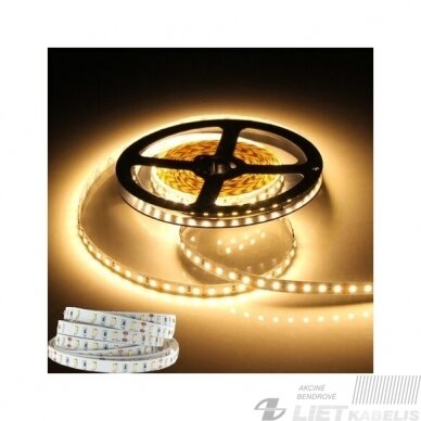 LED juosta 12V, 14,4W/m, 4000K, 100lm, IP20, PLUS AKTO LED juosta 12V, 14,4W/m, 4000K, 100lm, IP20, PLUS AKTO