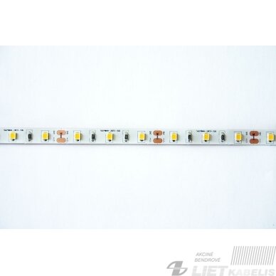 LED juosta 12V 14.4W/m nehermetiška IP20 šaltai balta 6500K 115lm/W PLUS AKTO 1