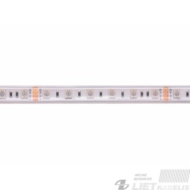 LED juosta 24V 14.4W/m hermetiška IP67, RGB, AKTO LED juosta 24V 14.4W/m hermetiška IP67, RGB, AKTO
