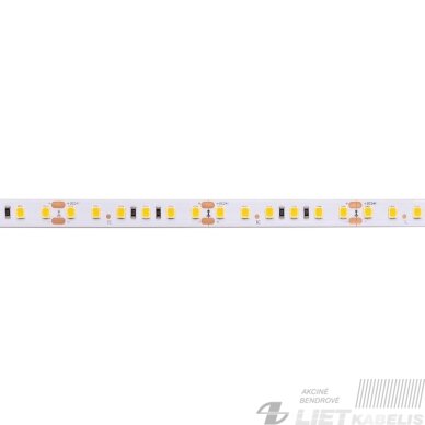 LED juosta 24V 20W/m nehermetiška IP20 šaltai balta 6500K 115lm/W PLUS AKTO