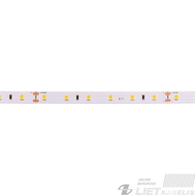 LED juosta 24V 4.8W/m nehermetiška IP20 neutraliai balta 4000K 115lm/W PLUS AKTO LED juosta 24V 4.8W/m nehermetiška IP20 neutraliai balta 4000K 115lm/W PLUS AKTO