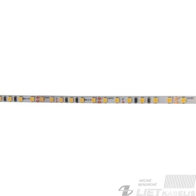 LED juosta 24V 9.6W/m, 5mm pločio, nehermetiška IP20 neutraliai balta 4000K 115lm/W PLUS AKTO 1
