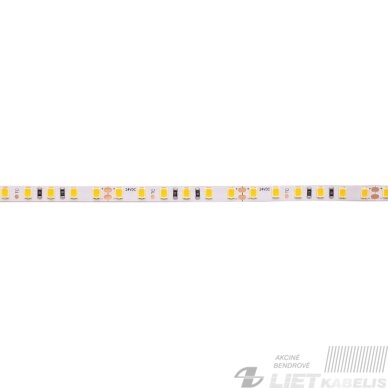 LED juosta 24V 9.6W/m, 5mm pločio, nehermetiška IP20 neutraliai balta 4000K 115lm/W PLUS AKTO