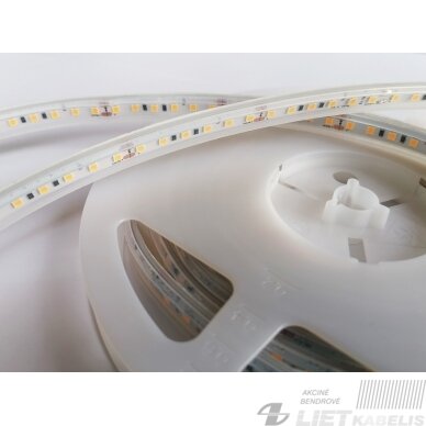 LED juosta 24V 9.6W/m hermetiška IP67, T formos, neutraliai balta 4000K 115lm/W PLUS AKTO 1 LED juosta 24V 9.6W/m hermetiška IP67, T formos, neutraliai balta 4000K 115lm/W PLUS AKTO 1