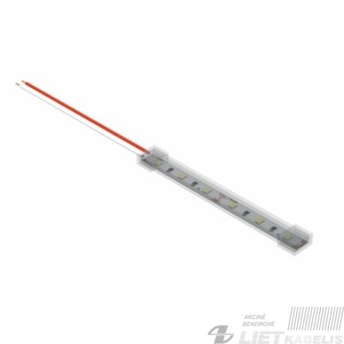 LED juosta, 5m ritė, 12V 4.8W/m hermetiška IP68 T formos, šaltai balta 6500K 1 LED juosta, 5m ritė, 12V 4.8W/m hermetiška IP68 T formos, šaltai balta 6500K 1