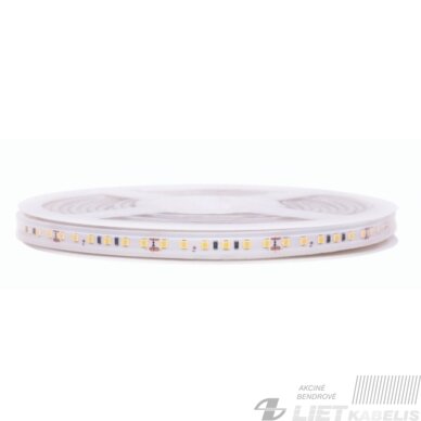 LED juosta, 5m ritė, 24V 9.6W/m hermetiška IP68, T formos, šaltai balta 6500K 1 LED juosta, 5m ritė, 24V 9.6W/m hermetiška IP68, T formos, šaltai balta 6500K 1