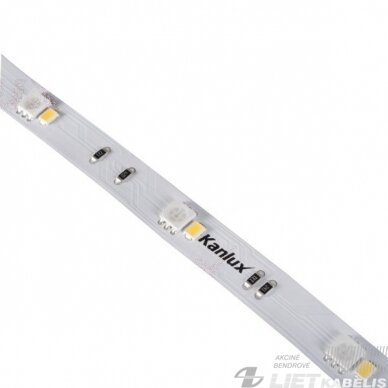 LED juosta 9W/m, 24V, 4000K, RGBW, KANLUX 2 LED juosta 9W/m, 24V, 4000K, RGBW, KANLUX 2