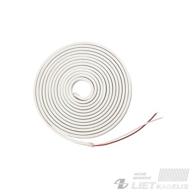 LED juosta NEON FLEX 24Vdc, 9.6W/m, 120LED/m, 6x12mm neutraliai balta, 10m ritė, IP67, AKTO LED juosta NEON FLEX 24Vdc, 9.6W/m, 120LED/m, 6x12mm neutraliai balta, 10m ritė, IP67, AKTO