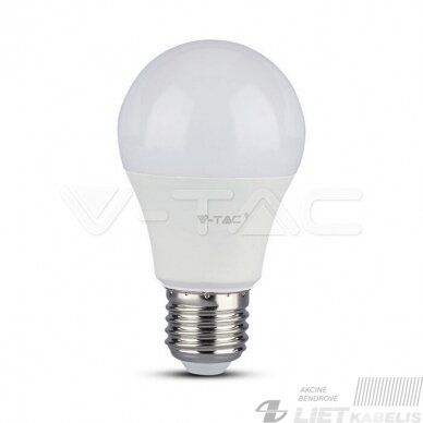 LED lempa 8,5W, E27, 4000K, 806Lm, V-TAC