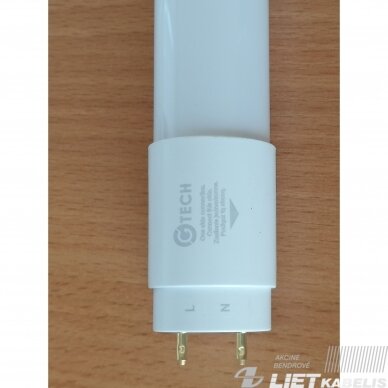LED lempa 18W, T8, 6400K, 1800lm, 120cm, G-TECH 2 LED lempa 18W, T8, 6400K, 1800lm, 120cm, G-TECH 2