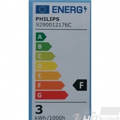 LED lempa 2,7W, GU10, 3000K, 225lm, 36°, Philips 1