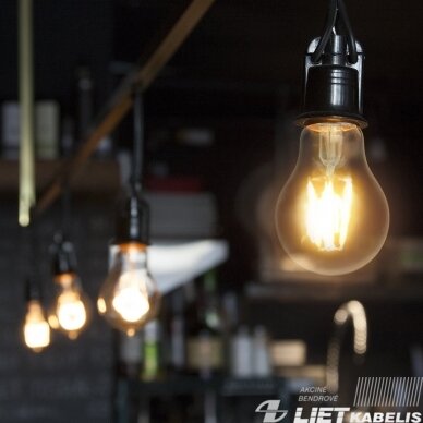LED lempa 8W, 4000K, 1060lm, E27, filamentinė, VPB 1