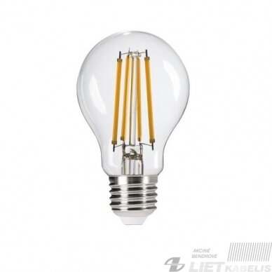 LED lempa 8W, 4000K, 1060lm, E27, filamentinė, VPB LED lempa 8W, 4000K, 1060lm, E27, filamentinė, VPB