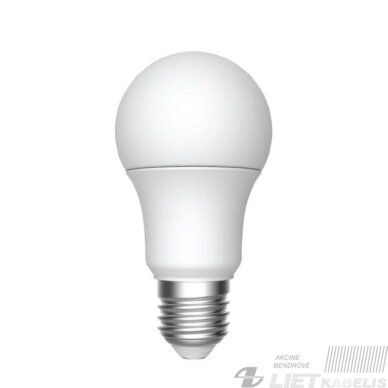 LED lempa 8W, E27,4000K, 770lm, NORDUS