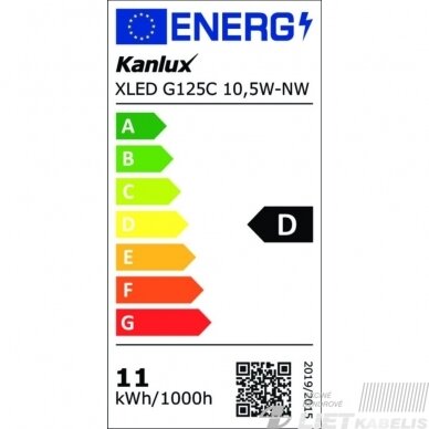 LED lempa filamentinė E27, 10,5W, 4000K, 1521lm, KANLUX 2 LED lempa filamentinė E27, 10,5W, 4000K, 1521lm, KANLUX 2