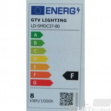 LED Lempa žvakės formos 8W, E14, 3000K ,GTV 2 LED Lempa žvakės formos 8W, E14, 3000K ,GTV 2