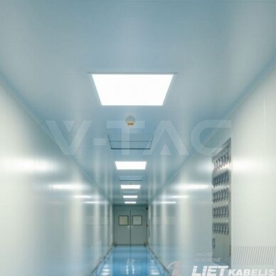 LED panelė 40W, 4800lm, 4000K, 600x600mm, V-tac 4 LED panelė 40W, 4800lm, 4000K, 600x600mm, V-tac 4