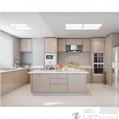 LED panelė BERLIN  40W, 4800Lm, 4000K, 600x600mm, Eurolight 1