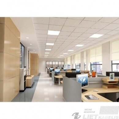 LED panelė PARIS 25W, 150lm/W, 4000K, 60x60cm, EUROLIGHT 2 LED panelė PARIS 25W, 150lm/W, 4000K, 60x60cm, EUROLIGHT 2