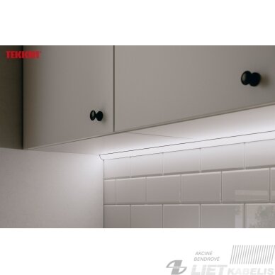 LED profilio komplektas ARRE kampinis, aliuminis, anoduotas, matinis dangtelis 3 m 3