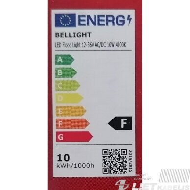 LED prožektorius 12-36V, 10W, 4000K, 800Lm, IP65, Bellight 5 LED prožektorius 12-36V, 10W, 4000K, 800Lm, IP65, Bellight 5