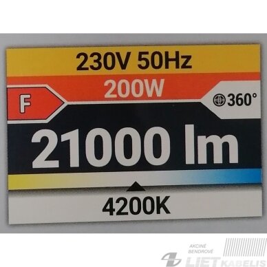 LED prožektorius ASTON 200W, 21000Lm, 4500K, juodas, IP65, Struhm 2 LED prožektorius ASTON 200W, 21000Lm, 4500K, juodas, IP65, Struhm 2